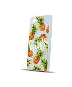 Cover per iPhone X in silicone Trendy Pineapple MOB641 