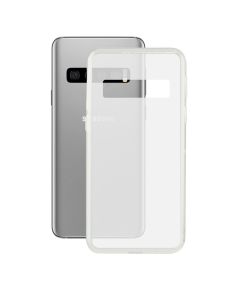Cover for Samsung S10 Plus Ultra slim in transparent TPU silicone matt MOB701 