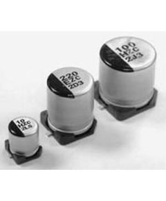 SMD 1000uF 10V electrolytic capacitor - 5 piece pack NOS160054 