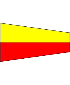 Brosse de signalisation nautique "7" Setteseven Long 50x170cm FLAG014 