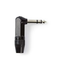 Angled 6.35mm Male Stereo Audio Connector ND5050 Nedis