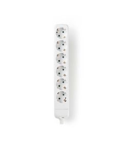 Multi-socket extension 6-way protection contact ND5540 Nedis