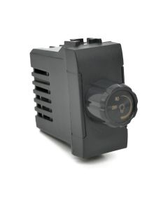Regulador de intensidad de luz negro 500W compatible con Living International EL1535 