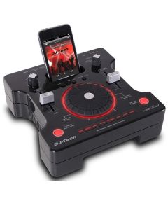 3-channel mobile DJ mixer console for iPod and more SP1341 DJ-Tech