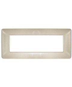 Sand-colored 6P technopolymer plate compatible with Matix EL1721 