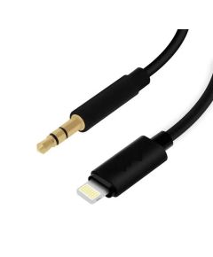 Audiokabel Klinke 3,5 mm - USB Lightning 1 m MOB379 
