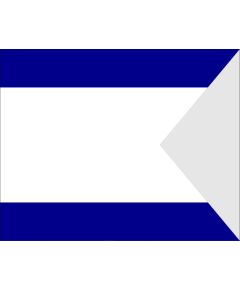 Bandera de señalización náutica Flotilla "FLOT" 87x56cm FLAG272 
