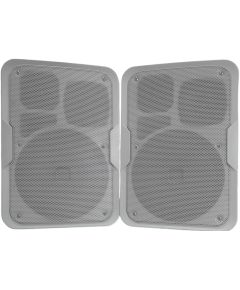 Pair of white 80W 4 Ohm wall-mounted speakers SP819 