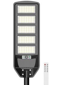 Lampione solare LED 200W 2700Lm 6000K luce fredda IP65 EL4042 Vito