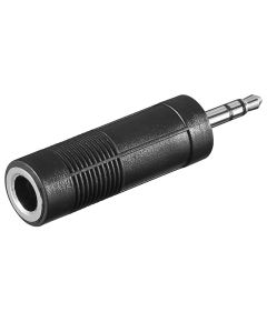 Audio Adapter 3.5mm Male to 6.3mm Stereo Female Q813 