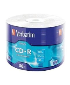 Verbatim - Paquete 50 CD-R 700MB 80min L315 Verbatim