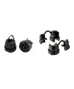 Bushing / cable clamp 4.1mm - black 07222 FATO