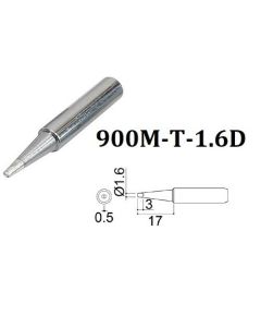 Spare tip for 900M-T-1.6D soldering iron, 1.6mm, HAKKO K060 HAKKO